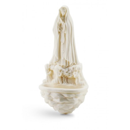 Pia de Água Benta em Marfinite C/ Aparição Pia de Água Benta em Marfinite C/ Aparição