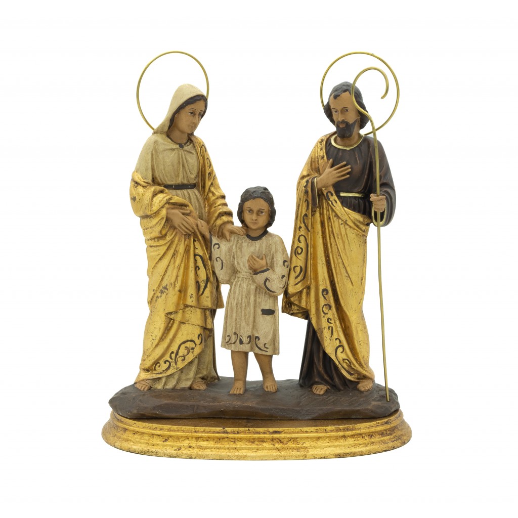 Sagrada Família em Ouro e Marfim