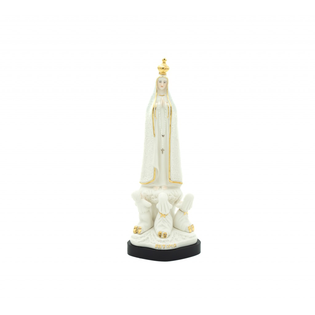 Aparição Filete de Ouro e Manto Trabalhado 19.5cm