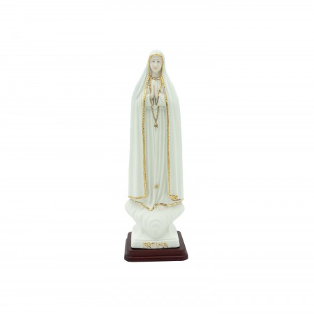 N. Sra de Fátima Porcelana nº 4 S/ Coroa 33 cm