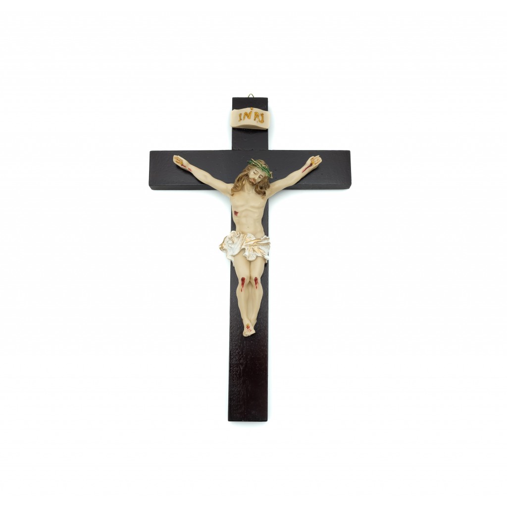 Crucifixo de Madeira 27*17cm