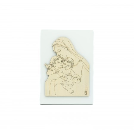 Placa de Madeira 3D C/ Amor de Mãe Placa de Madeira 3D C/ Amor de Mãe