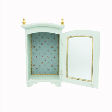 Oratório Oval Pequeno Decorado 49x29,5x16x5 cm Oratório Oval Pequeno Decorado 49x29,5x16x5 cm