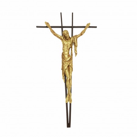 Cristo Rendilhado com Cruz Metal Parede 70 x 40 cm  Cristo Rendilhado com Cruz Metal Parede 70 x 40 cm