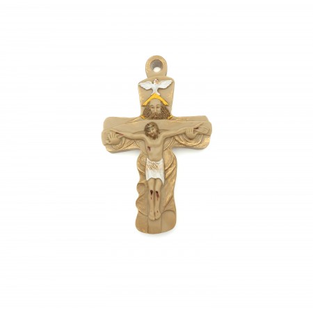 Cruz de Santíssima Trindade Marfinite 15cm Cruz de Santíssima Trindade Marfinite 15cm