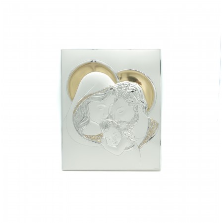 Sagrada Família Bilaminado Filete Ouro 32x26cm