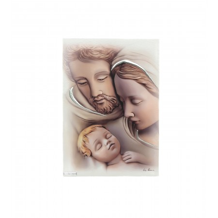 Quadro/ Placa C/ Sagrada Família 23x33cm  Quadro/ Placa C/ Sagrada Família 23x33cm