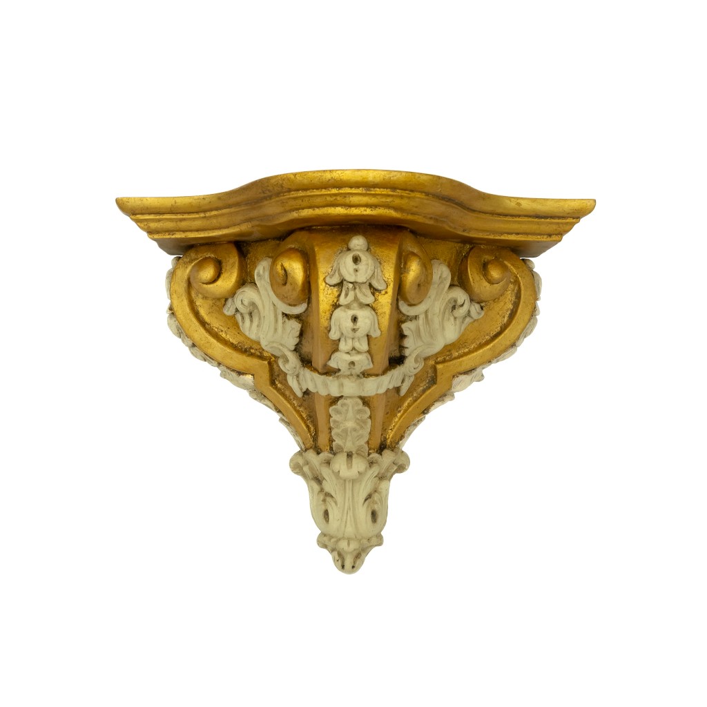 Mísula Capitel Ouro e Marfim