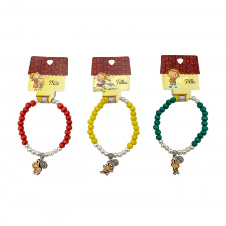 Pulseira da Família Diversas Cores Pulseira da Família Diversas Cores