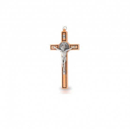 Cruz de São Bento Madeira 14 cm