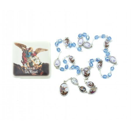 Terço de São Miguel C/ Oração e Cx. Ilustrada