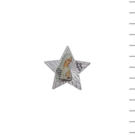 Íman Alumínio Estrela Fátima Colorida Íman Alumínio Estrela Fátima Colorida