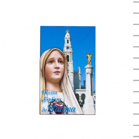 Íman de Madeira com N. Sra. de Fátima/ Santuário Íman de Madeira com N. Sra. de Fátima/ Santuário