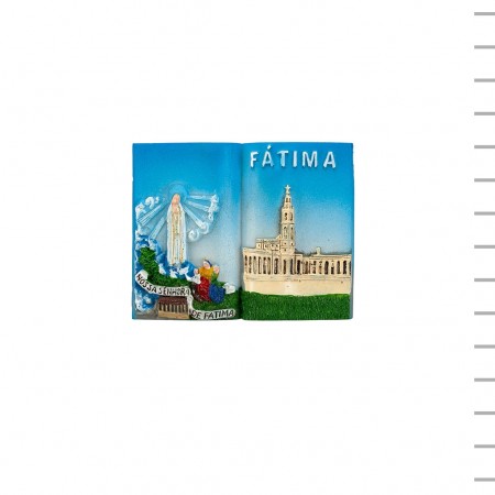 Íman Livro com Nossa Sra de Fátima KN3507 Íman Livro com Nossa Sra de Fátima KN3507