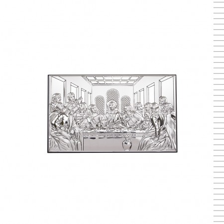 Última Ceia de Cristo Bilaminado 20*12 cm Última Ceia de Cristo Bilaminado 20*12 cm