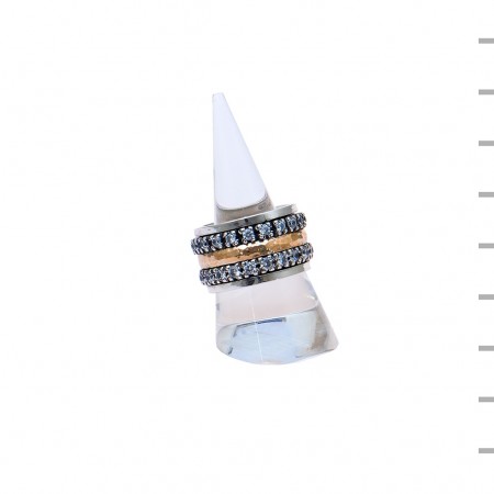 Aliança Prata 925 13,2gr Ouro 375 0,5gr 13mm Aliança Prata 925 13,2gr Ouro 375 0,5gr 13mm