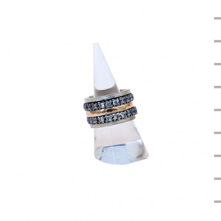 Aliança Prata 925 13,2gr Ouro 375 0,5gr 13mm Aliança Prata 925 13,2gr Ouro 375 0,5gr 13mm