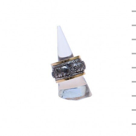 Aliança Prata 925 21gr Ouro 375 0,5gr 15mm Aliança Prata 925 21gr Ouro 375 0,5gr 15mm