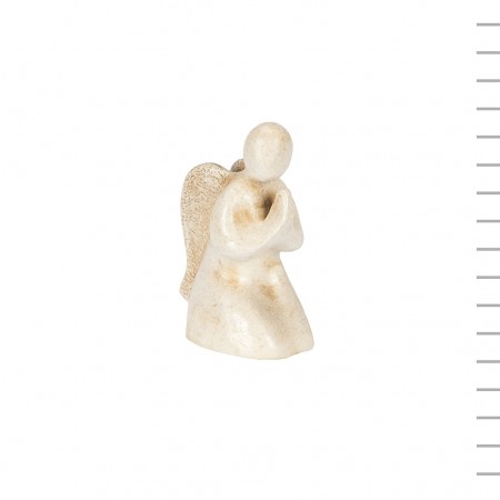 Anjo Estilizado em Pedra 10cm Anjo Estilizado em Pedra 10cm