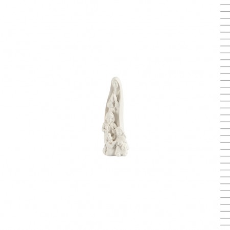 Aparição Branca Estilizada  Mini 7 cm Aparição Branca Estilizada  Mini 7 cm