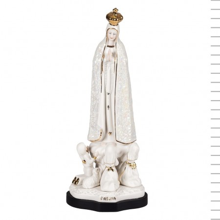 Aparição Pequena Manto Madre Perola Trabalhado