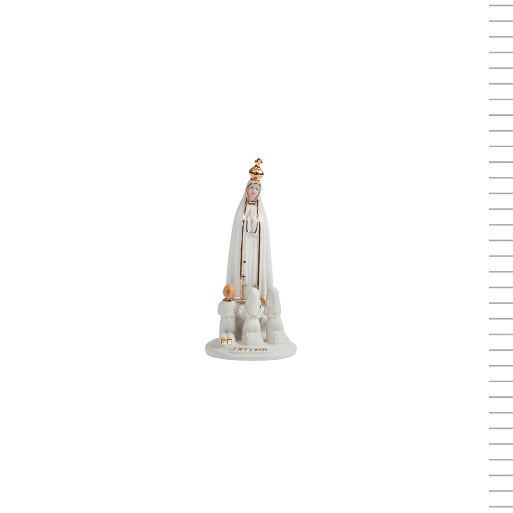 Aparição Porcelana Fina Ouro 13cm