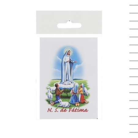 Autocolante Aparição Fátima Colorida Autocolante Aparição Fátima Colorida