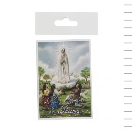 Autocolante C/ Fátima Aparição Colorida Autocolante C/ Fátima Aparição Colorida