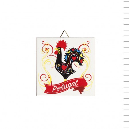 Azulejo 10*10cm PGL- Galo Tradicional  1 Azulejo 10*10cm PGL- Galo Tradicional  1