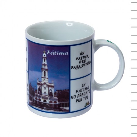 Caneca De Fátima 6 Línguas