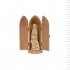 Capela com Fátima Madeira Natural 16cm