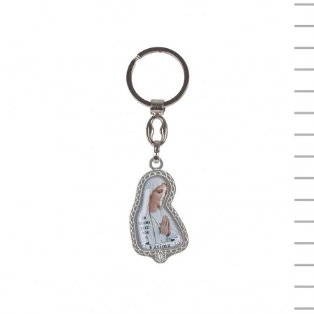 Chaveiro Acrílico Recortado Fátima Colorida Chaveiro Acrílico Recortado Fátima Colorida