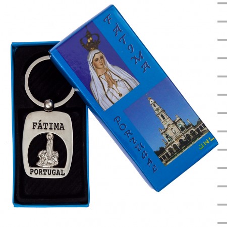 Chaveiro Inox Fátima Aparição