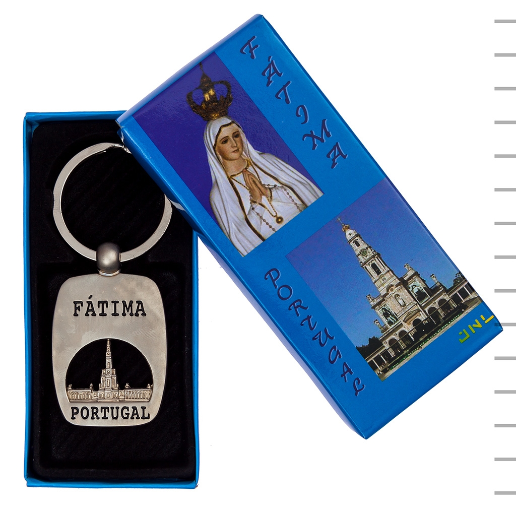 Chaveiro Inox Fátima Basílica (LP1840)