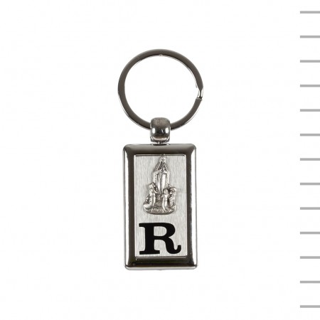 Chaveiro Metalico C/ Fatima e Inicial Chaveiro Metalico C/ Fatima e Inicial