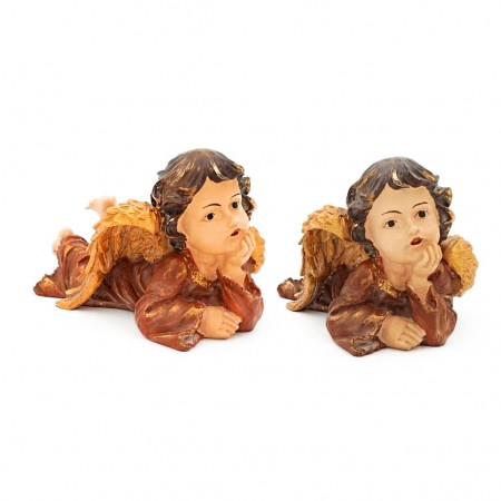 Conjunto de 3 Anjos Pintura Antiga (P.U) Conjunto de 3 Anjos Pintura Antiga (P.U)