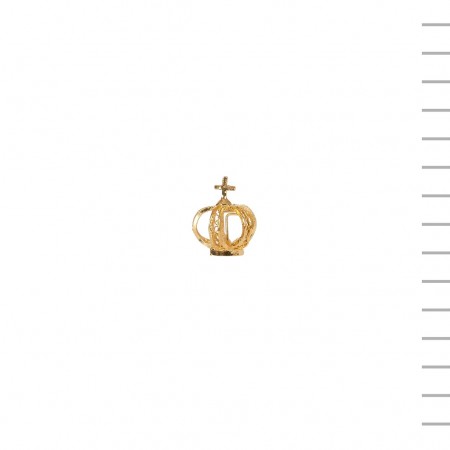 Coroa de Filigrana Metal Nº 1 Sem Pedras 1cm Diâmetro Coroa de Filigrana Metal Nº 1 Sem Pedras 1cm Diâmetro