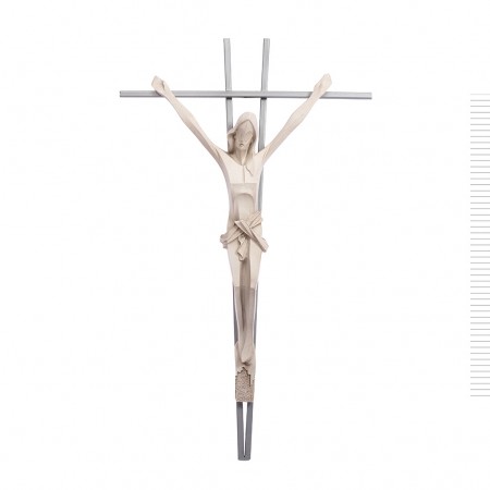 Cristo Estilizado com Cruz Parede Cristo Estilizado com Cruz Parede