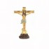 Crucifixo C/ Base Pintura Velha 28cm
