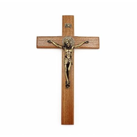 Crucifixo de Parede C/Medalha de S.Bento 28x16,5cm Crucifixo de Parede C/Medalha de S.Bento 28x16,5cm