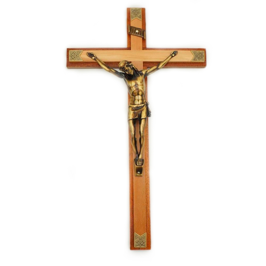Crucifixo de Parede Duplo 41.5*25cm