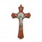 Crucifixo de São Bento em Madeira 15x8.4cm