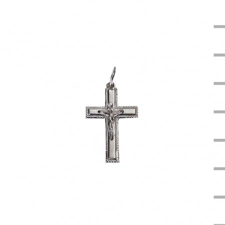 Crucifixo Prata Lisa Crucifixo Prata Lisa
