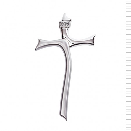 Cruz Argentada Estilizada Grande Cruz Argentada Estilizada Grande
