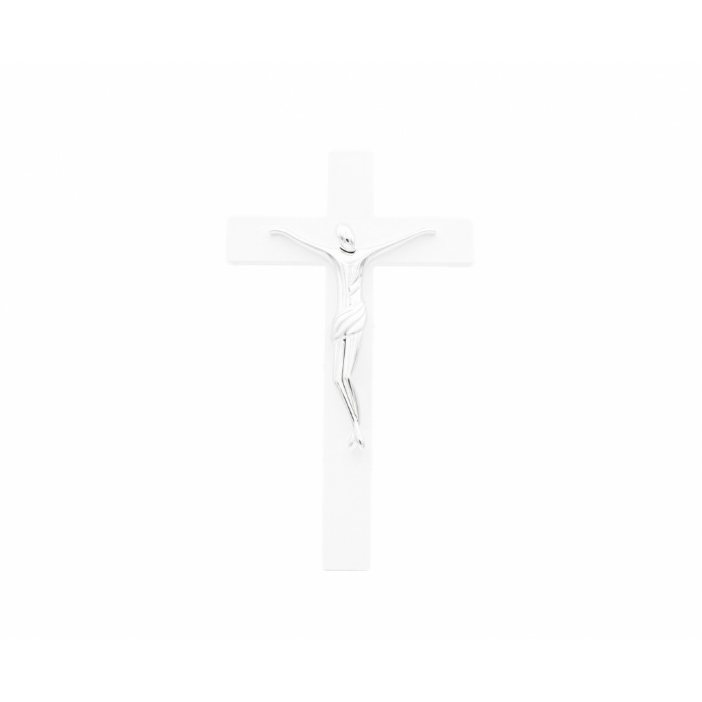 Cruz  C/ Cristo Estilizado Bilaminado 46x27cm
