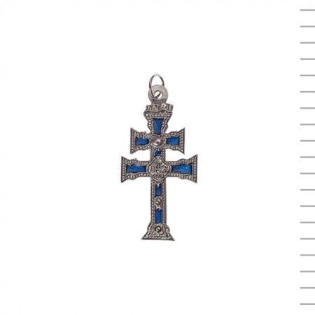 Cruz Da Caravaca Pequena Prateada