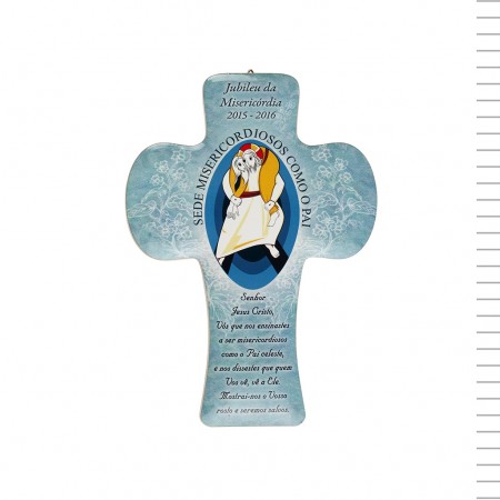 Cruz Jubileu da Misericórdia 2015/2016 15x22cm Cruz Jubileu da Misericórdia 2015/2016 15x22cm