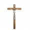 Cruz Madeira Cristo Oxidado C/ Caixa 30cm