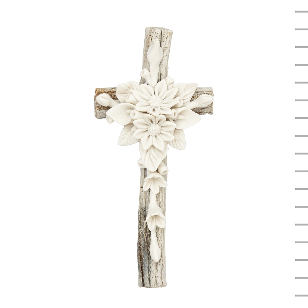 Cruz Mini com Flores