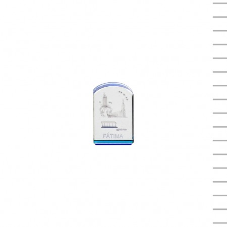 Cubo Cristal Aparição Azul Cupula 5.8*3.8*3.8cm KN3808